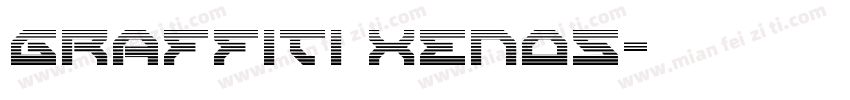 graffiti xenos字体转换
